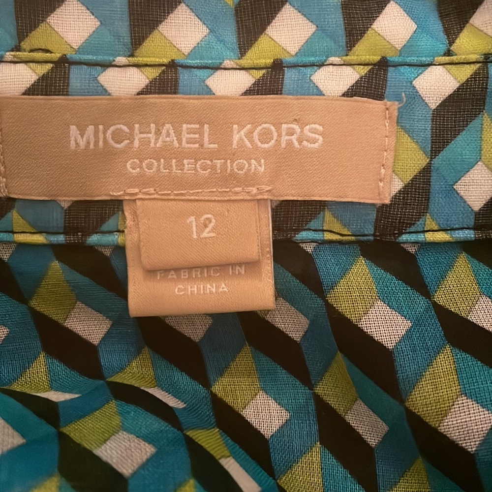 Michael Kors sheer button down. - Picture 5 of 5